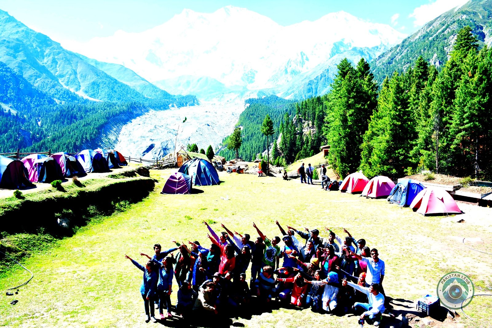 students fairy meadows nanga parbat raikot glacier