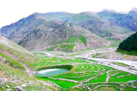 pyala lake top view kaghan valley
